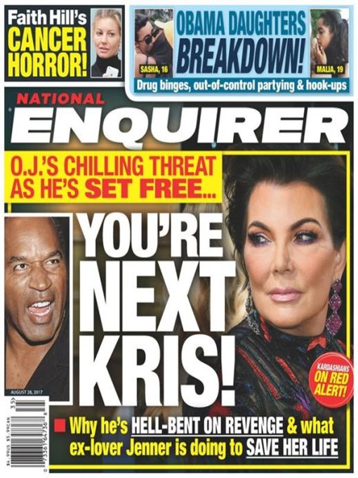Title details for National Enquirer by American Media Inc. - Wait list